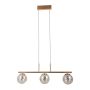 Italux Velada PND-34381-3-HBR lampa wisząca 3x15W/LED 610lm 3000K IP20
