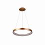 Italux Vico PND-53675-048RPC-GD-3KS4K lampa wisząca 1x38W/LED 3000K|4000K IP20