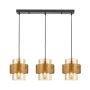 Italux Vinoti PND-22132-3S-GD-AMB lampa wisząca 3x40W/E27 IP20