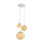 Kaspa AVIA 3 10419315 lampa wisząca 3x25W/E27 IP20