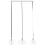 Kaspa LONGIS 10521309 lampa wisząca 3x25W/E27 IP20