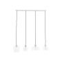 Kaspa LONGIS 10523409 lampa wisząca 4x25W/E27 IP20