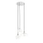 Kaspa LONGIS 10525309 lampa wisząca 3x25W/E27 IP20