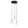 Kaspa LONGIS 3 10877305 lampa wisząca 3x25W/E27 IP20