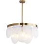 Step into Design AURORA ST-9513 BRASS lampa sufitowa 3x40w/E14   IP20