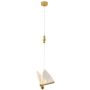 Step into Design BEE LAMP MP0090-1 gold lampa wisząca 2x4W/LED 320 lm 3000K IP20