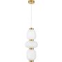 Step into Design BRILLA ST-CP241210-3L GOLD lampa wisząca 1x34W/LED   IP20