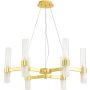 Step into Design CANDELA DN1505-6 gold żyrandol 12x20W/G9   IP20