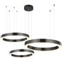 Step into Design CIRCLE 3in1 ST-8848-40+60+80 black lampa wisząca 3x93W/LED 8835lm 3000K IP20