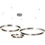 Step into Design CIRCLE 3in1 ST-8848-40+60+80 nickel lampa wisząca 3x93W/LED 8835lm 3000K IP20