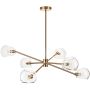 Step into Design COSMIC ST-8954-P6 lampa sufitowa 6x40w/E14   IP20
