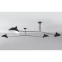 Step into Design CRANE P8702 lampa sufitowa 2x40w/E14   IP20