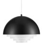 Step into Design DIVERSO ST-10055P black matt lampa wisząca 1x60W/E27   IP20