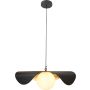 Step into Design ENZO ST-F22020601-D80 black lampa wisząca 1x40w/E27   IP20
