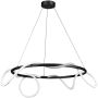 Step into Design FANTASIA ST-9282R/D60 black lampa wisząca 2x34W/LED 2720lm 3000K IP20