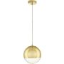 Step into Design FLASH  MP1238-200 gold lampa wisząca 2x60W/E27   IP20