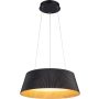 Step into Design FRILL ST-DL6487-BK lampa wisząca 1x21W/LED 1980lm  IP20