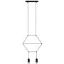 Step into Design LINEA XT037-2P lampa wisząca 2x10W/G9   IP20