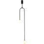 Step into Design LOOP ST-8928S black lampa sufitowa 2x20W/G9   IP20