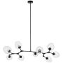 Step into Design MODERN ORCHID ST-1232-9 TRANSPARENT lampa sufitowa 9x60W/E27   