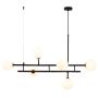 Step into Design MODERNO DN1507 black lampa wisząca 6x10W/G9   IP20