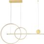Step into Design NEW AGE MP0082-L120 gold lampa wisząca 3x40w/LED 3000 lm 3000K IP20