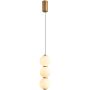 Step into Design PERLA ST-CP231222-3L gold lampa wisząca 1x12W/LED   IP20