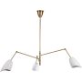 Step into Design RAGNO ST-8625P white lampa sufitowa 3x40w/E27   IP20