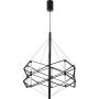 Step into Design SPACE ST-9858 P/S black lampa wisząca 1x20W/LED 1600lm  IP20