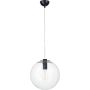Step into Design TONDA ST-8722P-M black lampa wisząca 1x60W/E27   IP20