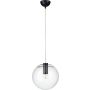 Step into Design TONDA ST-8722P-S black lampa wisząca 1x60W/E27   IP20