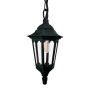 Elstead Lighting Parish PR9-BLACK lampa wisząca 1x60W/E27  IP44