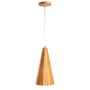 Quintiesse Angular QN-ANGULAR-P-S-TEAK lampa wisząca 1x40W/E27   IP20