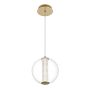 Quintiesse Atomo QN-ATOMO-1P-BG lampa wisząca 1x9W/LED 756lm 3000K IP20
