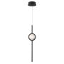 Quintiesse Barletta QN-BARLETTA-1P-BK lampa wisząca 1x6W/LED 340lm 3000K IP20