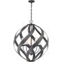 Quintiesse Blacksmith QN-BLACKSMITH-5P-OBK lampa wisząca 5x40W/E14  
