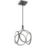 Quintiesse Ciri QN-CIRI-P-MBK lampa wisząca 1x45W/LED 1682Lm 