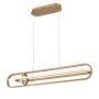Quintiesse Demark QN-DEMARK-LP-BG lampa wisząca 1x58W/LED 2900lm 3000K IP20
