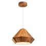 Quintiesse Diamond QN-DIAMOND-P-S-TEAK lampa wisząca 1x40W/E27   IP20