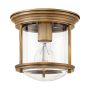 Quintessentiale Hadrian QN-HADRIAN-MINI-F-BR-CLEAR plafon suditowy 1x60W/E27 IP44