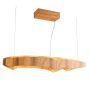 Quintiesse Horizon QN-HORIZON-LED-LP-100-TEAK lampa wisząca 1x46W/LED 2696lm 3000K IP20