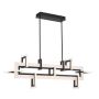 Quintiesse Inizio QN-INIZIO-LP-M-BK lampa sufitowa 1x86W/LED 3305lm 3000K IP20