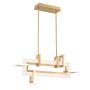 Quintiesse Inizio QN-INIZIO-LP-S-BG lampa sufitowa 1x46W/LED 2086lm 3000K IP20