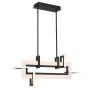 Quintiesse Inizio QN-INIZIO-LP-S-BK lampa sufitowa 1x46W/LED 2086lm 3000K IP20