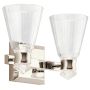 Quintiesse Kayva QN-KAYVA2-PN kinkiet 1x12W/LED 1250Lm IP44