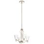 Quintiesse Kayva QN-KAYVA9-PN żyrandol 1x24W/LED 1625Lm 