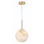Quintiesse Kepler QN-KEPLER-1P-M-BG lampa wisząca 1x15W/LED 1115lm 3000K IP20