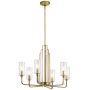 Quintiesse Kimrose QN-KIMROSE6-BNB żyrandol 6x40W/E14  
