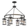 Quintiesse Lakehouse QN-LAKEHOUSE6-P-DZ lampa wisząca 6x60W/E27  