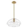 Quintiesse Lotus QN-LOTUS-P-HBR lampa wisząca 1x60W/E27  